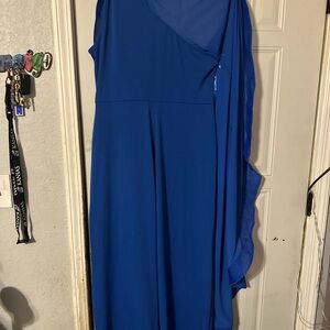 Beautiful pantsuit with one shoulder